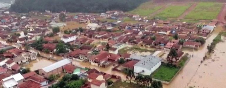 Em 24h, chuvas causaram estrago em ao menos 25 cidades de Minas