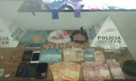 Polícia Militar apreende mil pedras de crack em Formiga