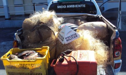 Dois homens são presos por pesca irregular em comunidade rural