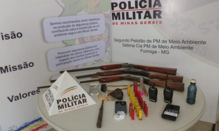 Polícia Ambiental apreende materiais de pesca em Iguatama