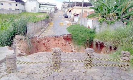 Obras na rua amazonas só serão feitas após o período chuvoso