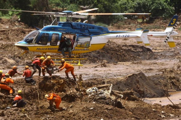 Número de mortos vai a 60 em Brumadinho; 292 seguem desaparecidos