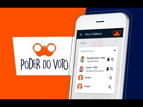 Aplicativo Poder do Voto permite acompanhar o trabalho de parlamentares