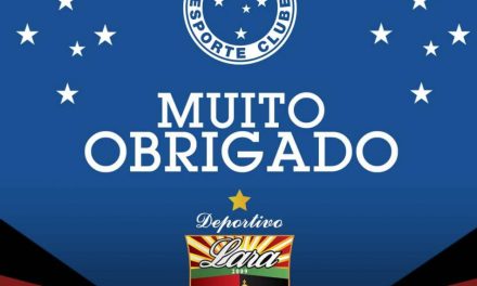 Jogo entre Cruzeiro e Deportivo Lara é novamente adiado