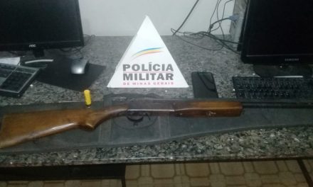 Homem é preso por posse irregular de arma na zona rural de Formiga