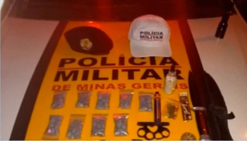 Trio é detido com ecstasy, haxixe e maconha na MG-050