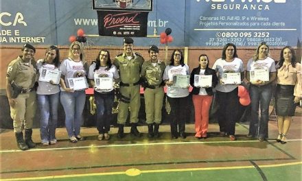 Mais de 155 alunos do Proerd se formam em Lagoa da Prata