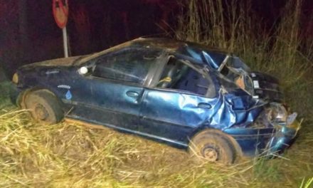 Condutor de veículo que capotou em rodovia entre Bambuí e Piumhi estava embriagado