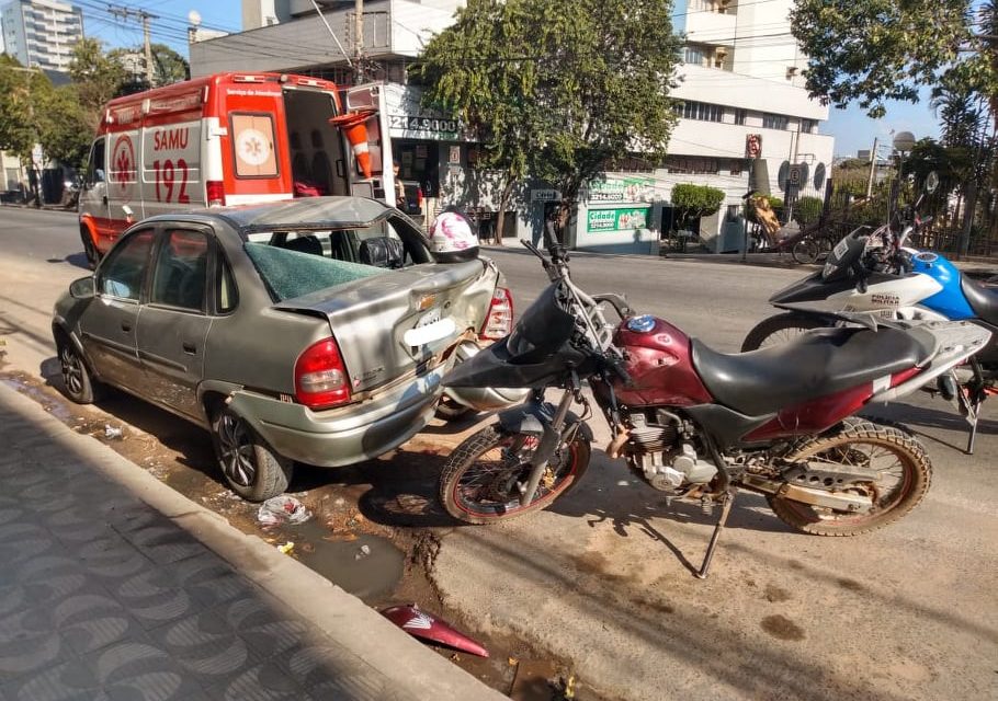Colisão contra veículo estacionado é registrada em Divinópolis