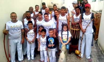 Capoeira Caminhos de Luanda participa de evento na Escola Franklin de Carvalho