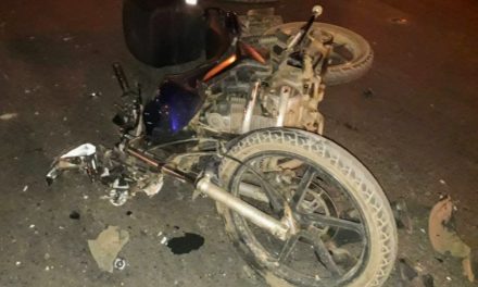 Acidente entre moto e carro é registrado na BR-354