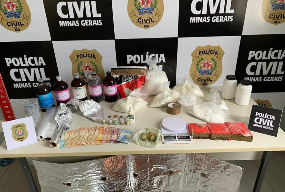 Grupo que preparava drogas para serem vendidas em Piumhi e São Roque é preso