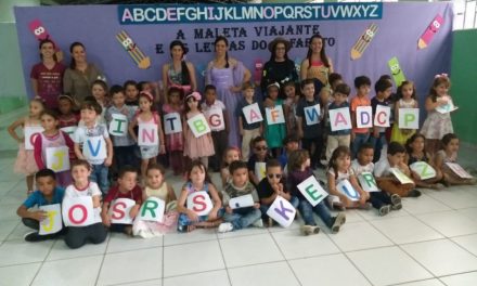 Alunos do Cemei de Córrego Fundo participam de projeto de alfabetização