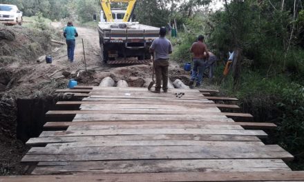 90% das obras de reconstrução da ponte de acesso à Comunidade de Moita Fria estão concluídas