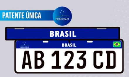 Novas placas de veículos serão obrigatórias a partir de 31 de janeiro