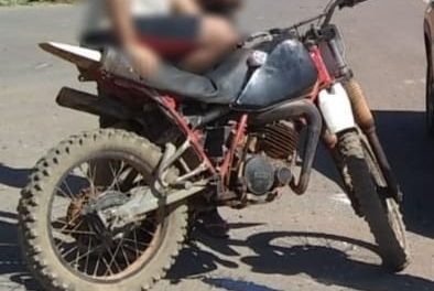 Jovem é preso com motocicleta adulterada na MG-050, em Córrego Fundo