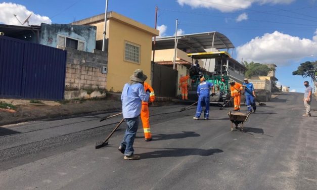 Ruas de Formiga serão interditadas nesta semana para obras de recapeamento