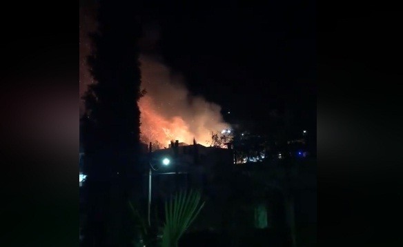 Incêndio é registrado em Escarpas do Lago