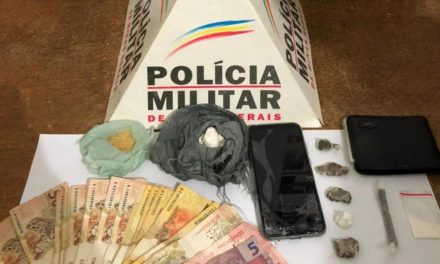 Homem é preso e adolescente apreendida com drogas em Bambuí