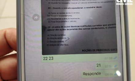 Suspeito de tentar fraudar prova de legislação em Formiga é preso