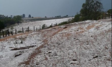 Chuvas de granizo atingem o Alto Paranaíba