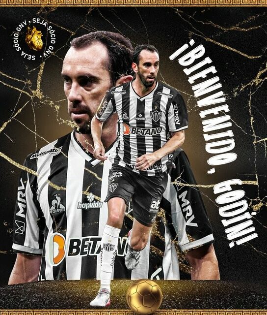 Atlético oficializa a contratação do zagueiro uruguaio Diego Godín