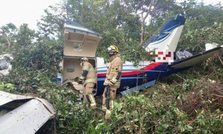 Avião de pequeno porte cai próximo a condomínio em Brasília; ocupantes saíram ilesos