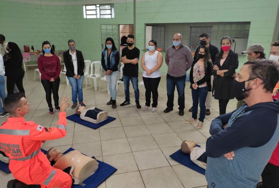 Corpo de Bombeiros realiza Treinamento de Formação de Núcleo Comunitário