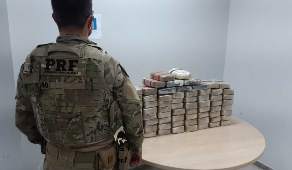 Droga avaliada em R$ 8,7 milhões é apreendida na BR-262