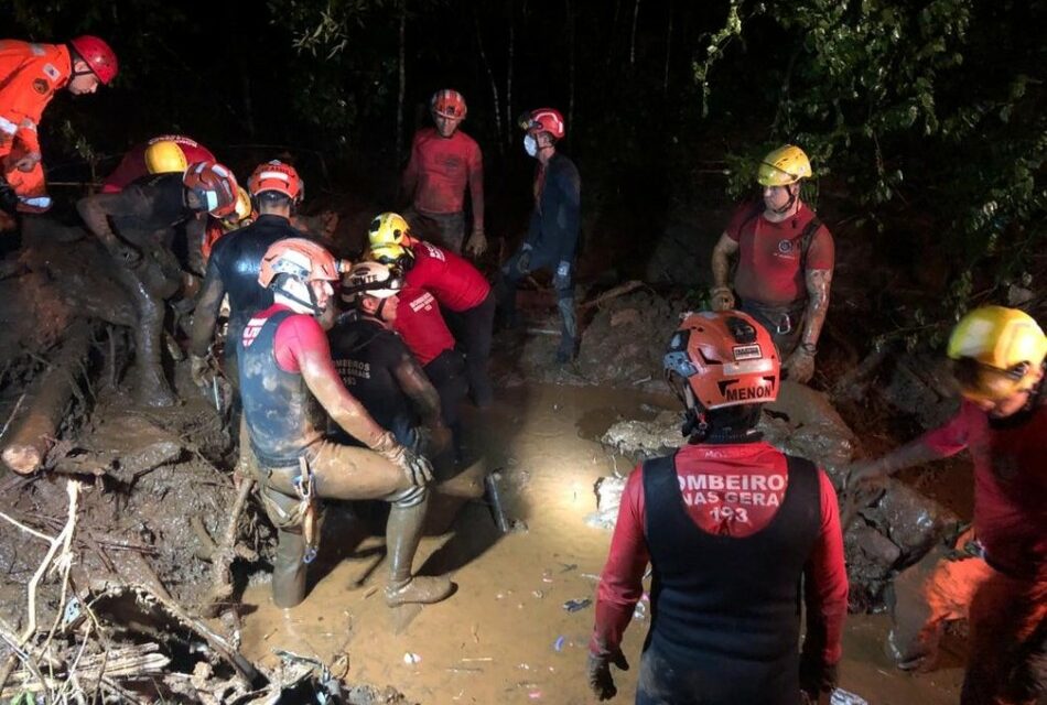 Chuvas causam mais dez mortes em MG em apenas 24 horas; já são 19 desde início do período chuvoso