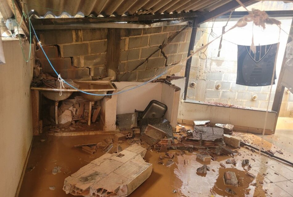 Chuvas intensas fazem 55 pessoas serem desalojadas em Pitangui