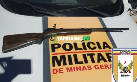 Arma de fogo é apreendida na MG-170 em Moema