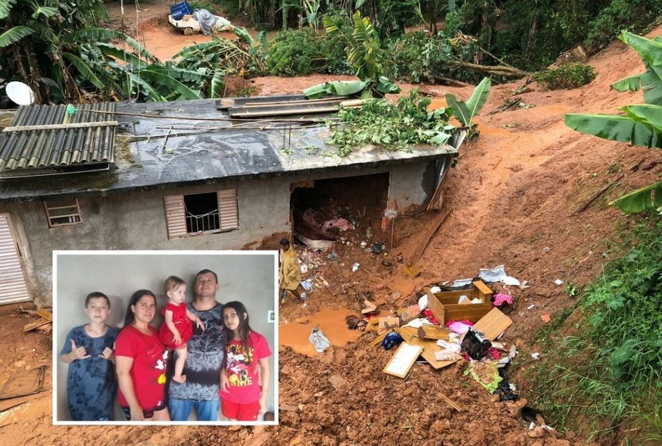 Mãe e bebê de família morta soterrada em casa foram encontradas abraçadas, diz Prefeitura