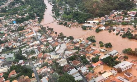 Sobe para 415 o número de cidades mineiras em situação de emergência por chuvas