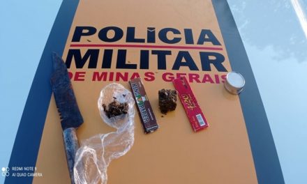 Jovem é detido com tablete de maconha na BR-354 em Formiga