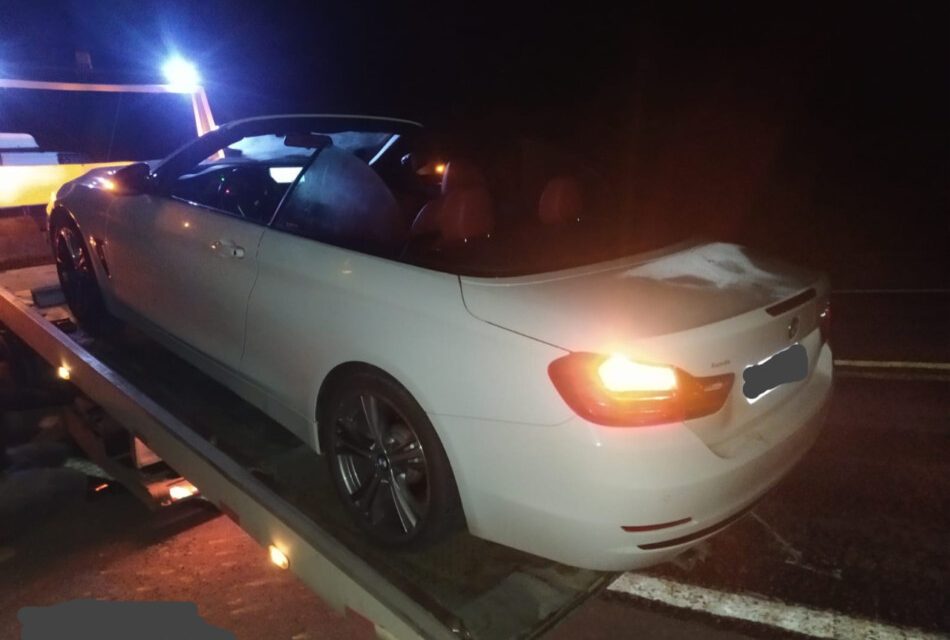 Homem é preso por várias infrações de trânsito na MG-050