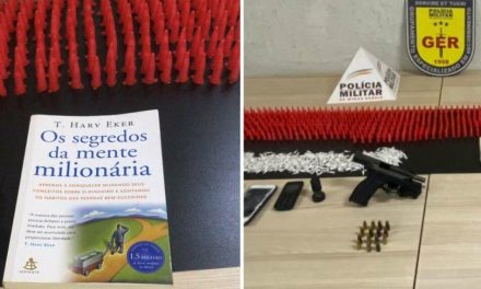 Traficante é preso em Minas com livro sobre educação financeira