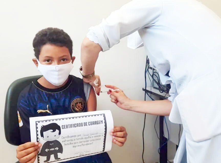 Crianças de Formiga receberão 2ª dose da vacina contra a Covid no sábado