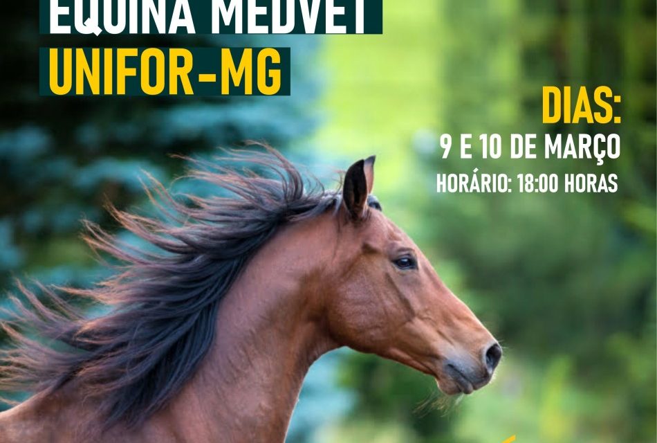 I Circuito Medicina Equina Medvet Unifor-MG ocorre nesta quarta e quinta