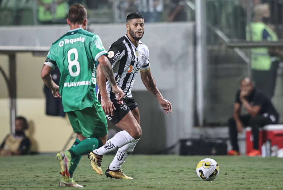 Hulk não consegue explicar queda de rendimento do Galo: ‘Responsabilidade é toda dos jogadores’