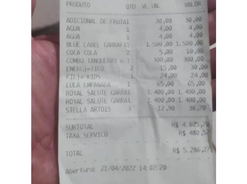 Homem que deu ‘calote’ em bar de Goiás dá novo golpe de R$ 5 mil em restaurante de Palmas