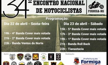 Encontro de Motociclistas: Aberta votação para a escolha das Bandas Covers