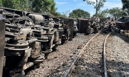 Corpo de Bombeiros divulga informações sobre acidente com locomotiva na zona rural de Formiga