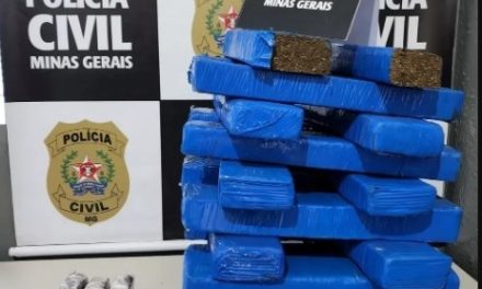 Homem com 22 kg de maconha é preso em flagrante por tráfico de drogas no Sul de Minas