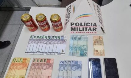 Casal é detido após pagar quatro latas de cerveja com nota falsa