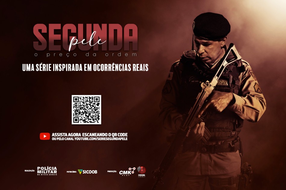 Segunda Pele – o preço da ordem, série criada pela PM será lançada na quarta-feira