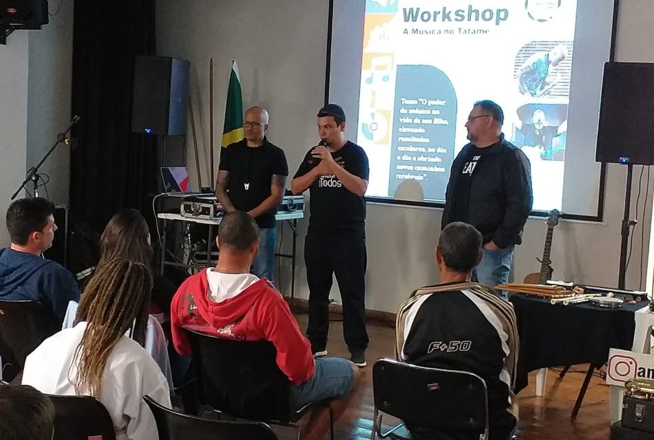 Workshop de Música do Tatame do Bem reúne mais de 200 pessoas