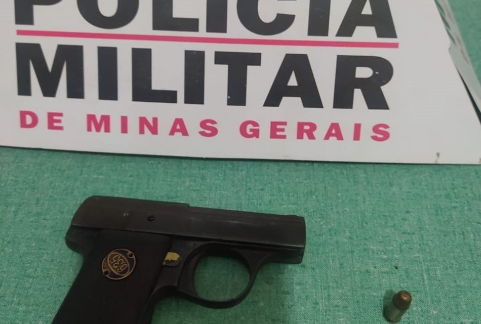 Arma é apreendida no Cidade Nova, em Formiga