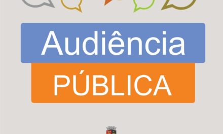 Audiência Pública de prestação de contas do primeiro quadrimestre será na quinta-feira