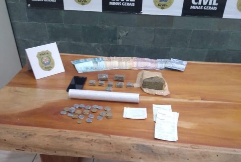 Idoso é preso suspeito de tráfico de drogas em Iguatama